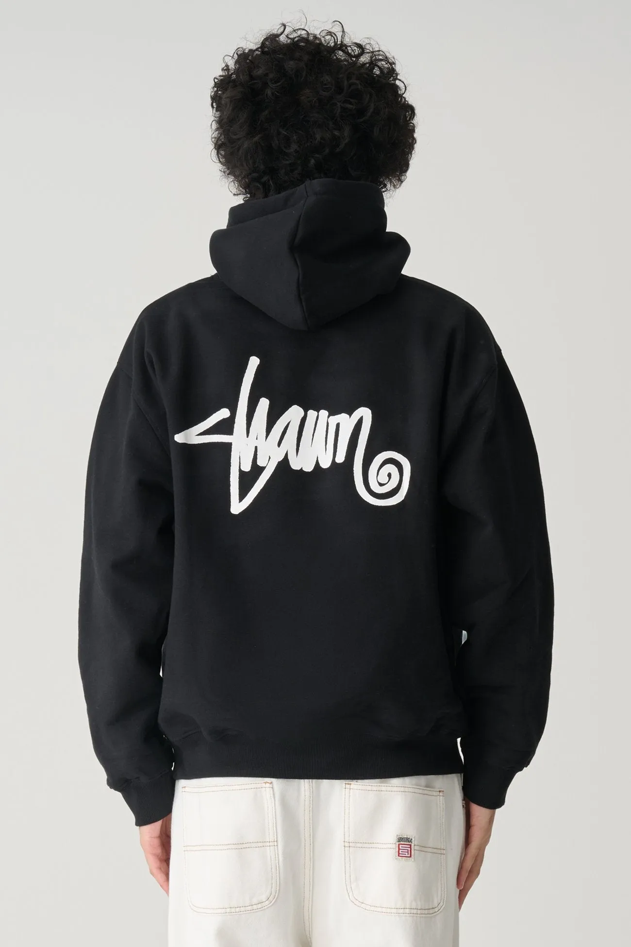 Shawn Script Hood Black tag accents