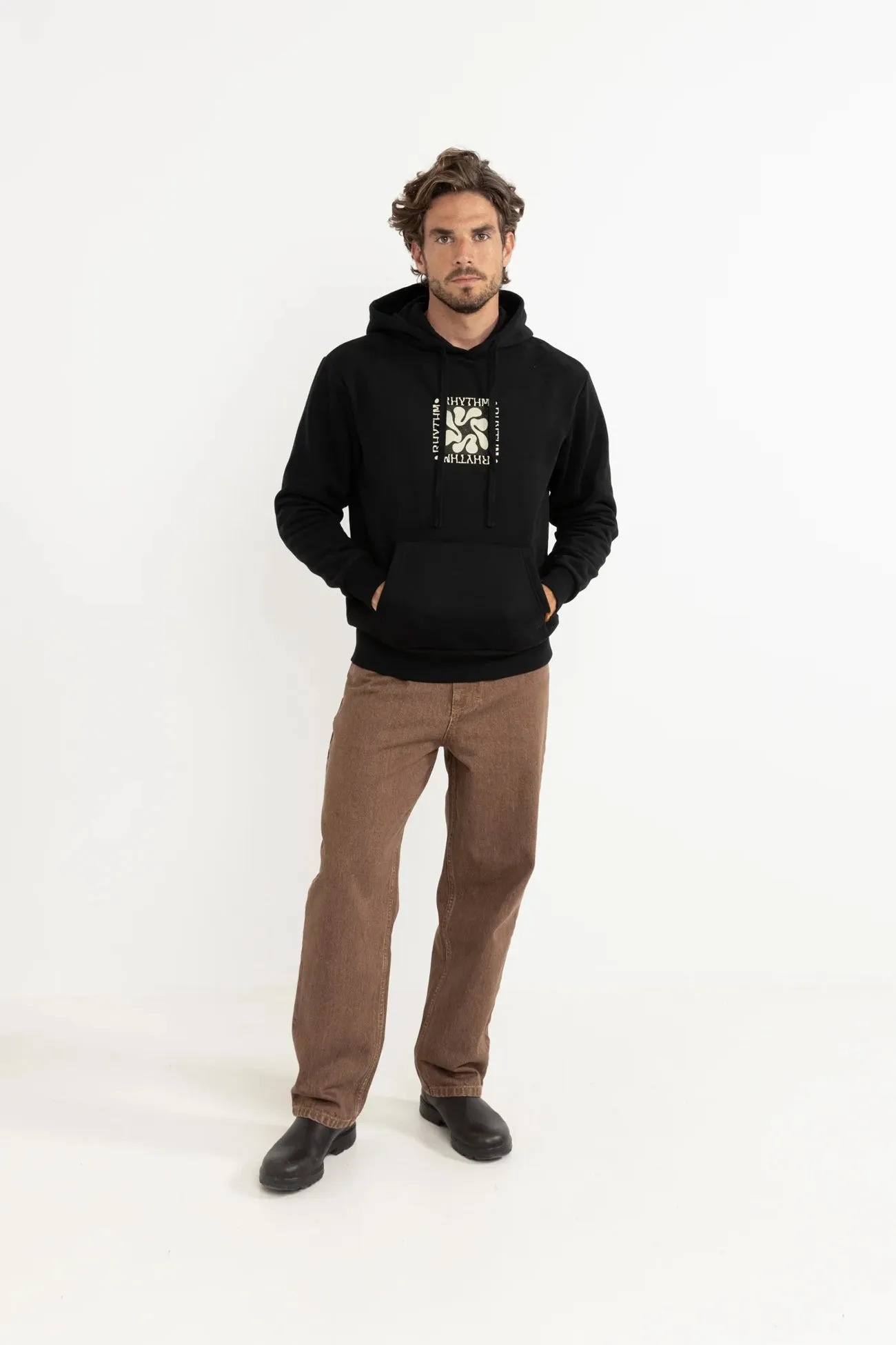 Chic Hoodie Grange Fleece Hood Black