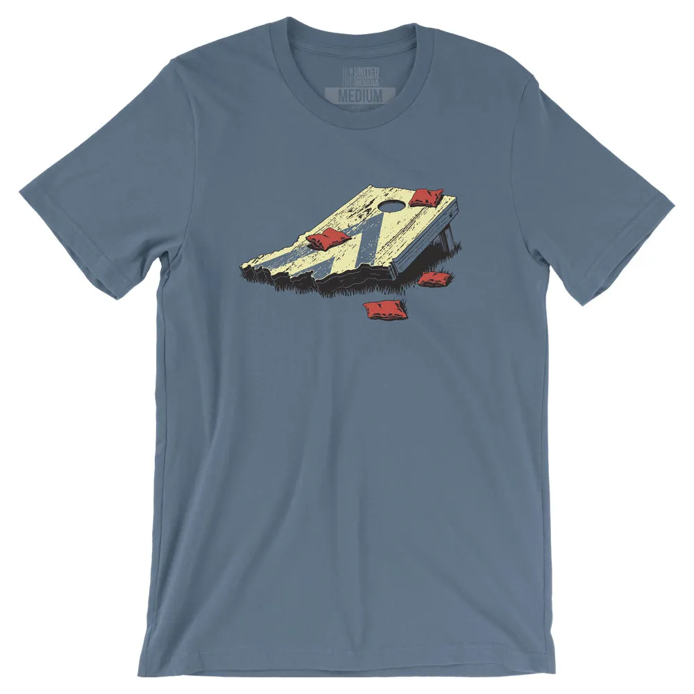 Summer Wardrobe Timeless Must-Have Indiana Cornhole Tee