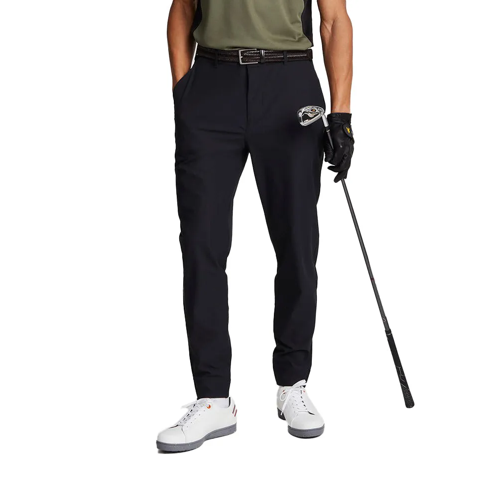 Relaxed Fit Design Lyle & Scott Airlight Tech Golf Trackies - Jet Black