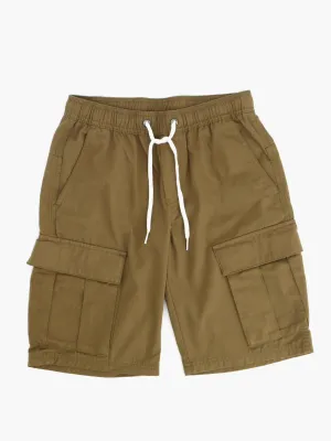 UV protection layer Men's Textured Cargo Short,Dark Olive