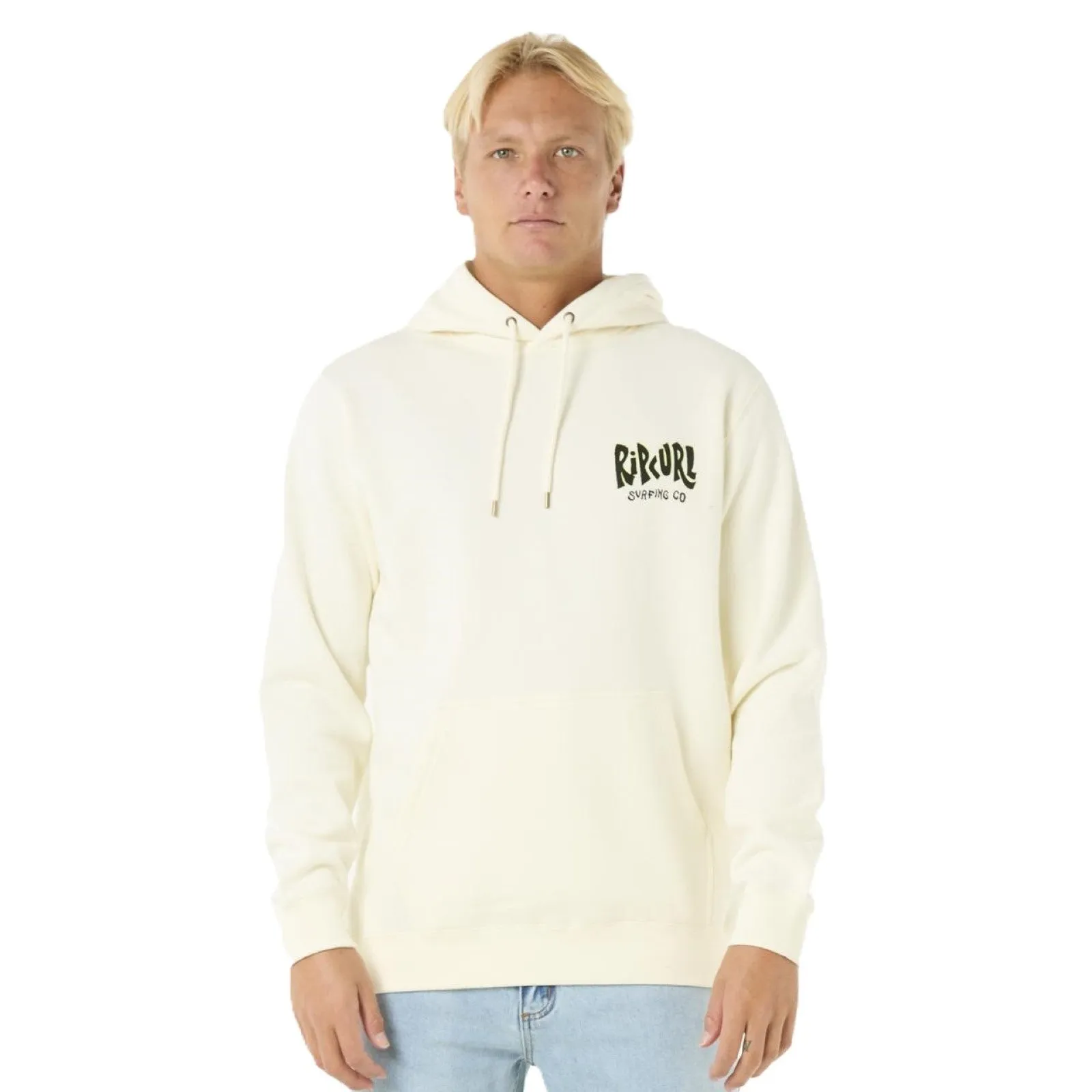 Rip Curl Mens Shield Hood Hoodie Leather