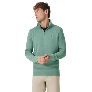 Crew Clothing Mens French Rib Half Zip Sweatshirt Everyday Look