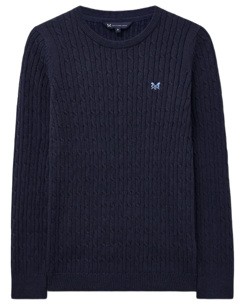 Hypoallergenic Yarn Crew Clothing Womens Crew Neck Heritage Cable Knit Jumper