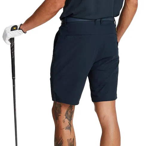 Lyle & Scott Airlight Tech Golf Shorts - Dark Navy Soft Material Contemporary Design