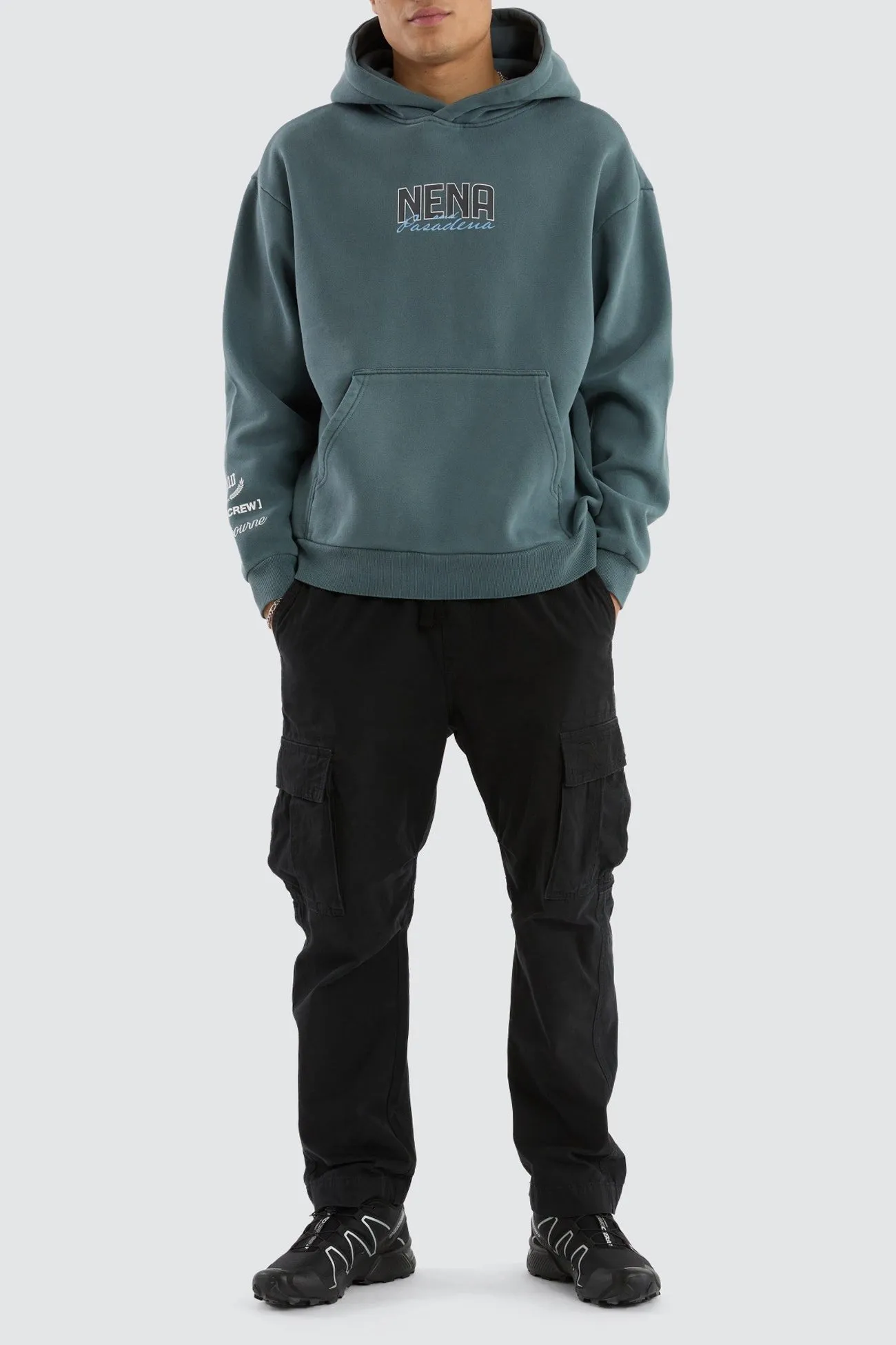 Essential Layer Notary Relaxed Hoodie Pigment Stormy Weather