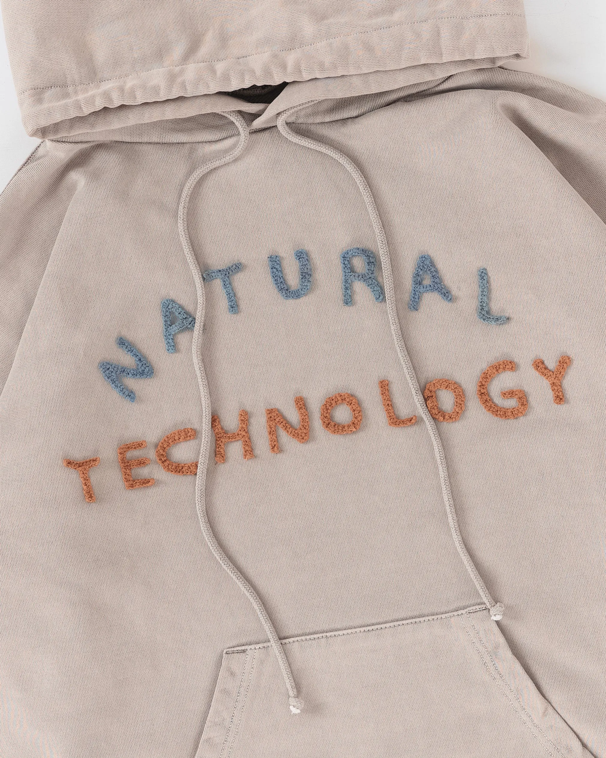 product mesh lining breathability Geo Hoodie - Soft Grey