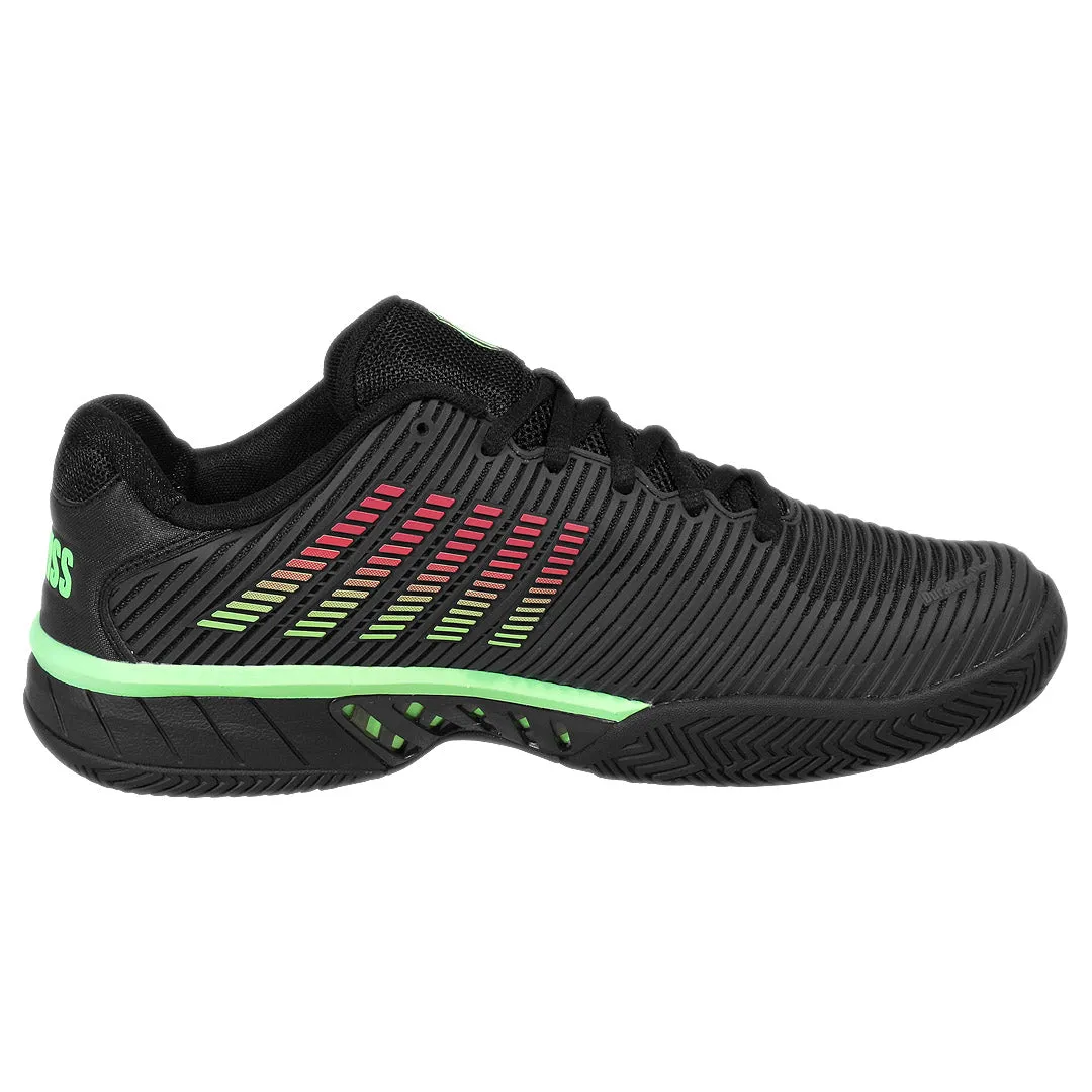 K-Swiss Men's Hypercourt Express 2 - Black/Soft Neon Green All Purpose