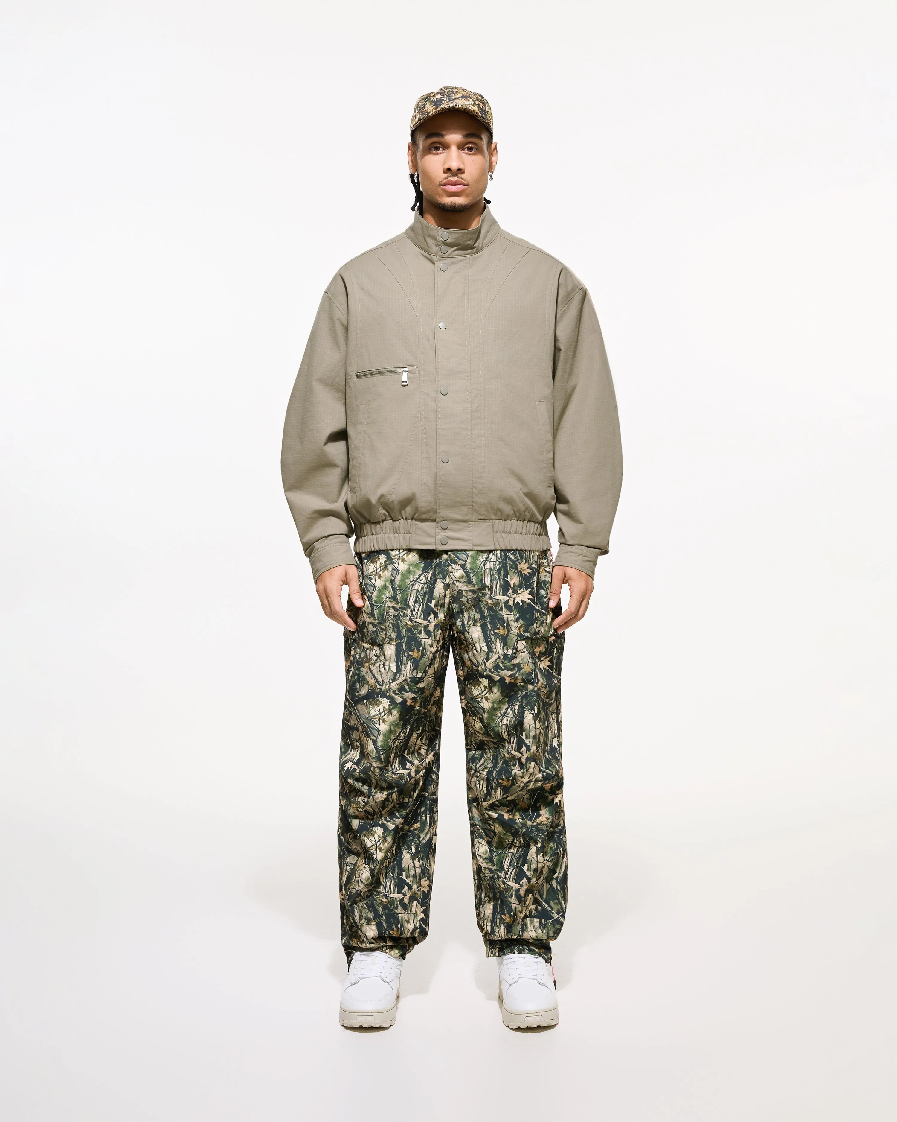 Taped Seam Construction Multi Use Piece Deerpark Twill Jkt