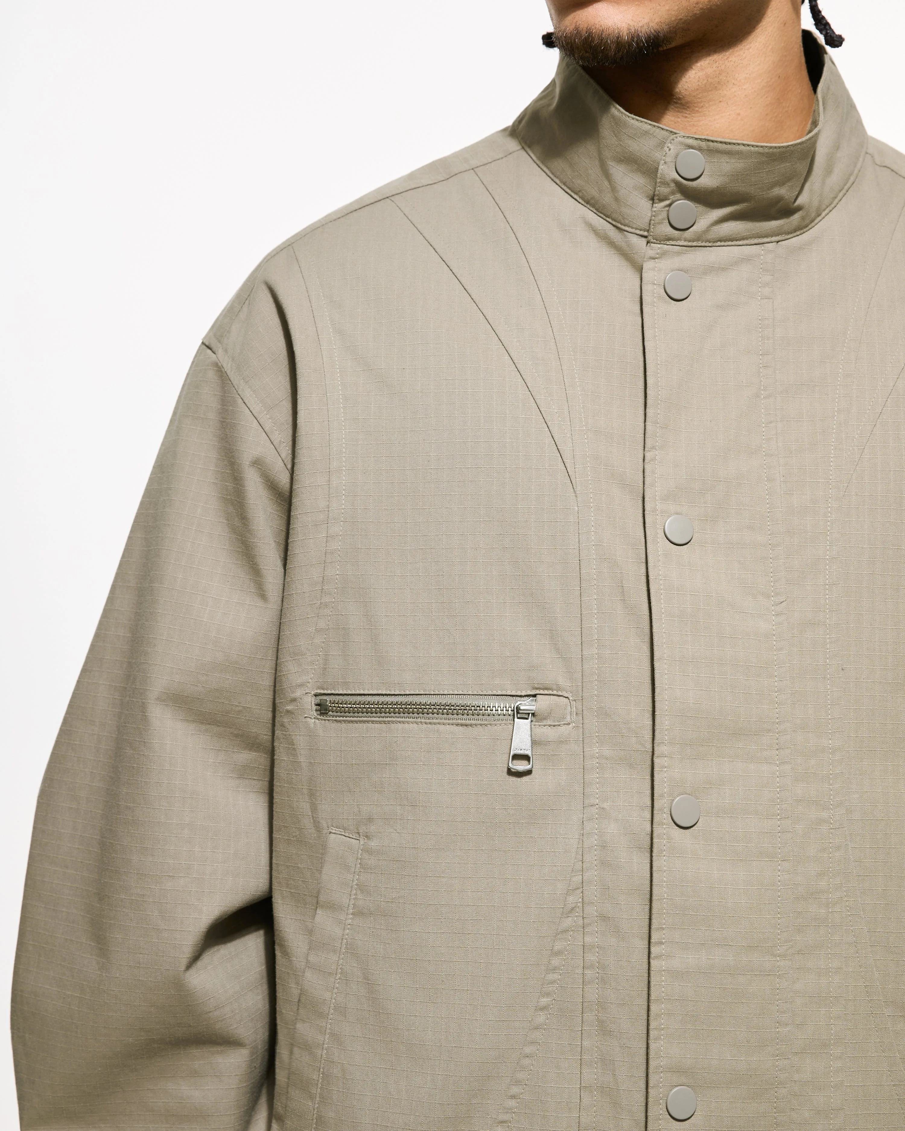 Deerpark Twill Jkt All Ground Convertible Collar