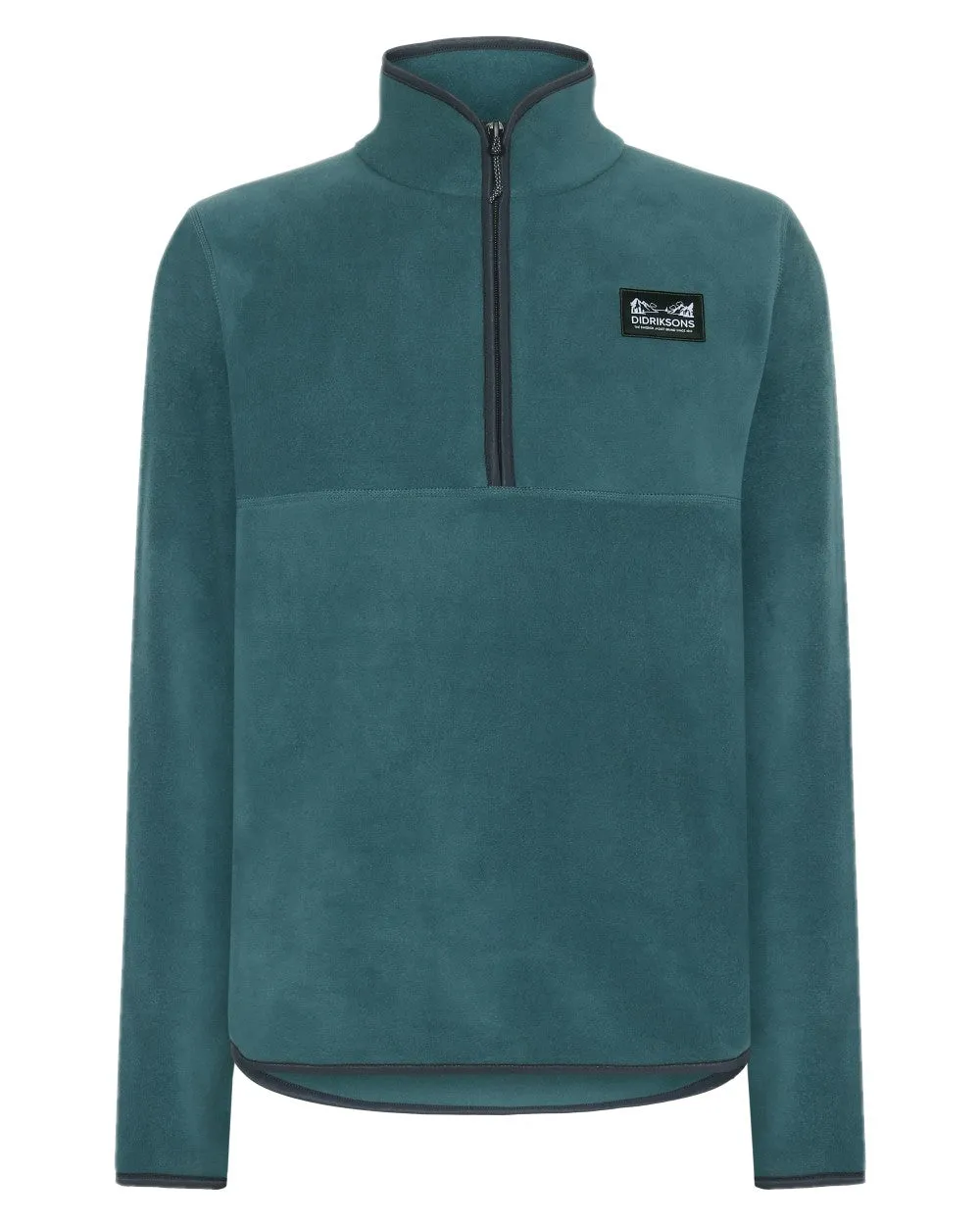 Compact Packable Design Vegan Mood Didriksons Mens Vito Half Zip Sweater