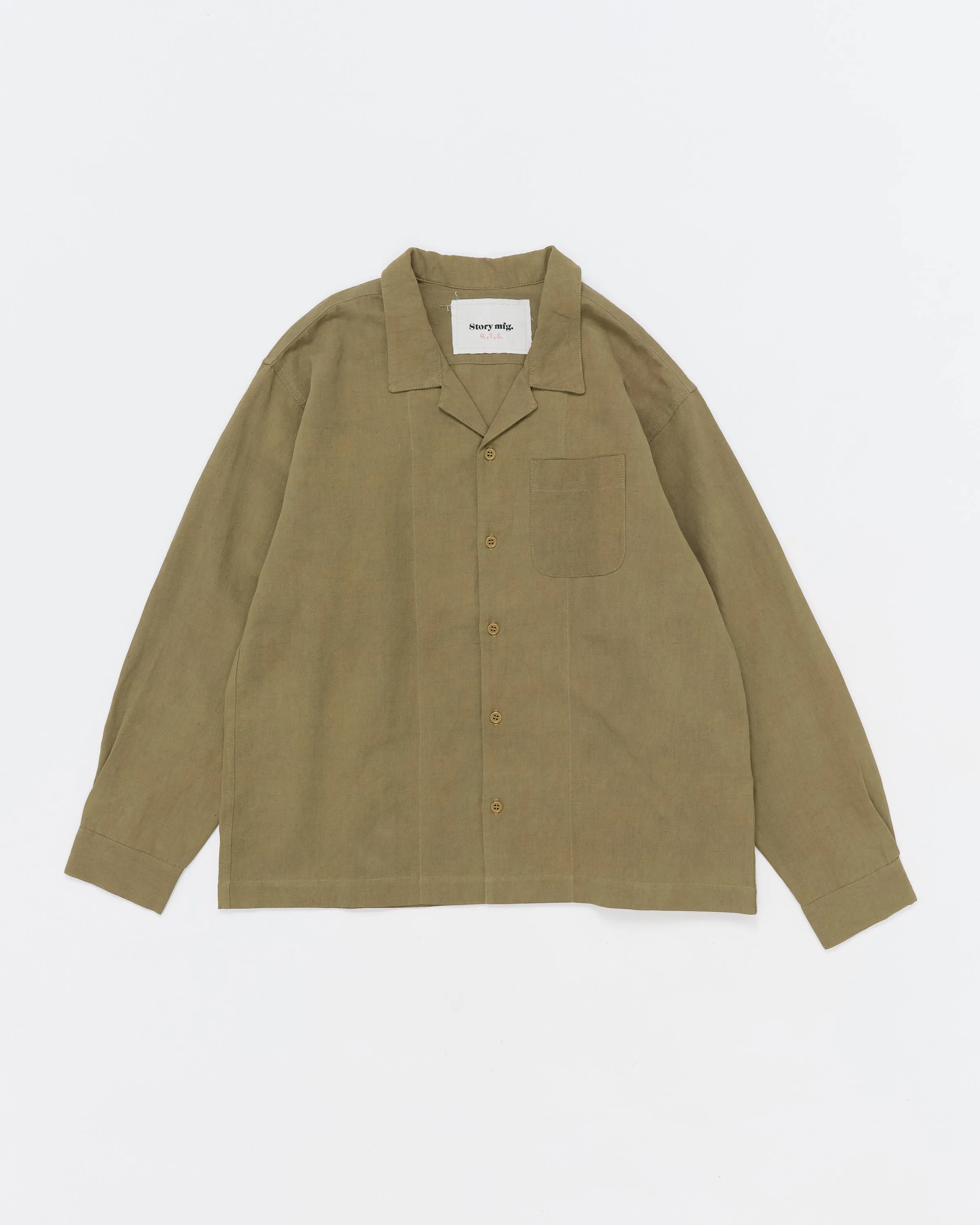 Distillers Shirt LS - R.T.S. CO-11 Soft Touch Fabric Men's masculinity