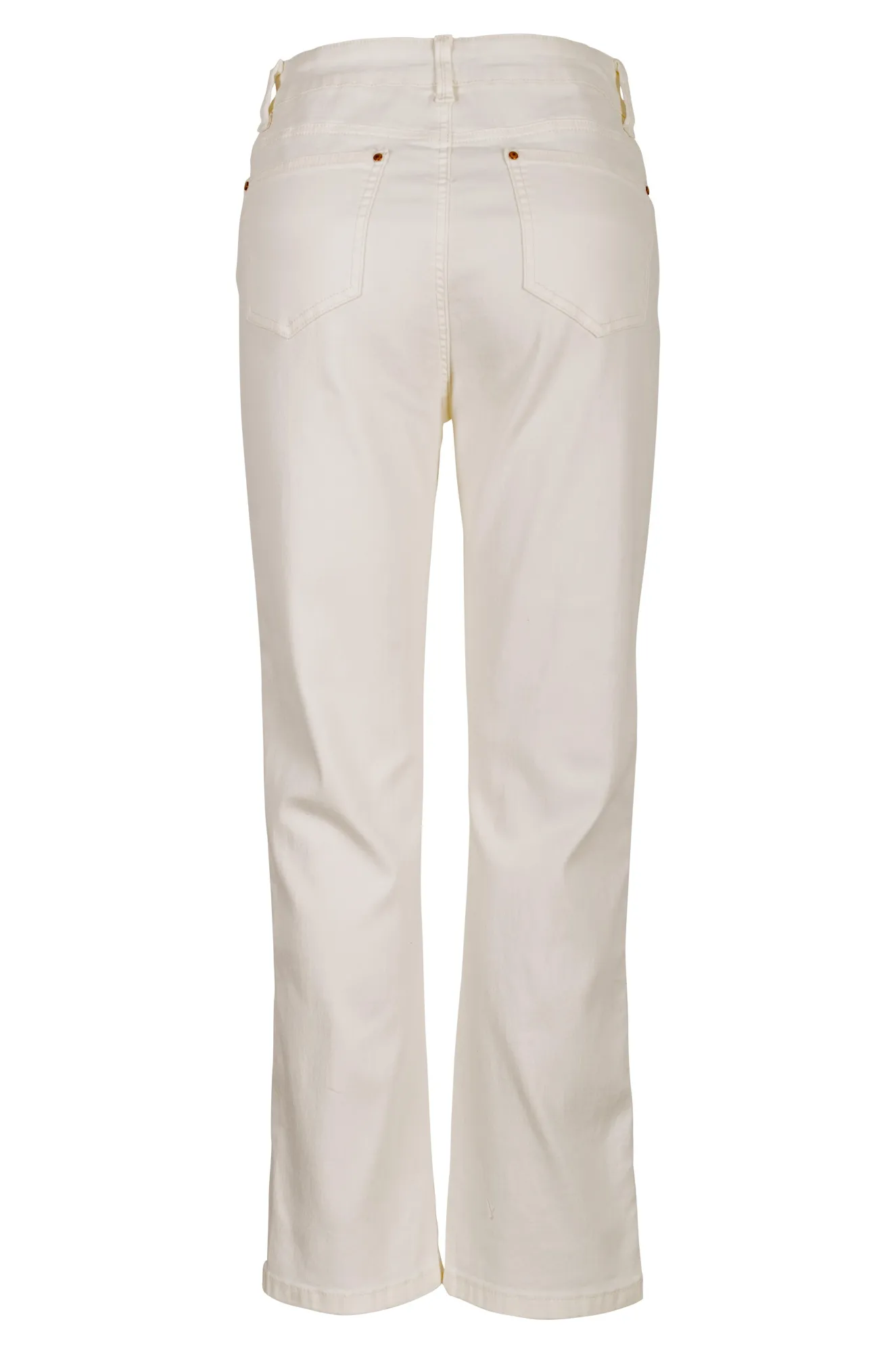 Coloured Denim Short length Jeans | PEARL | 6902AR Wardrobe Staple Minimalist Styling