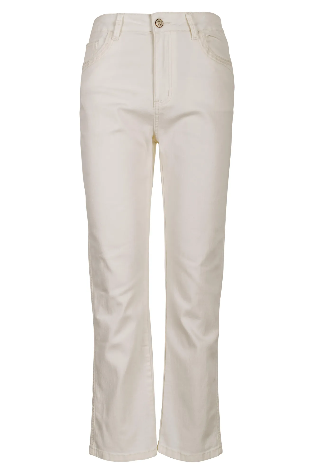 Coloured Denim Short length Jeans | PEARL | 6902AR Natural Fit Traveler Gear Earthy