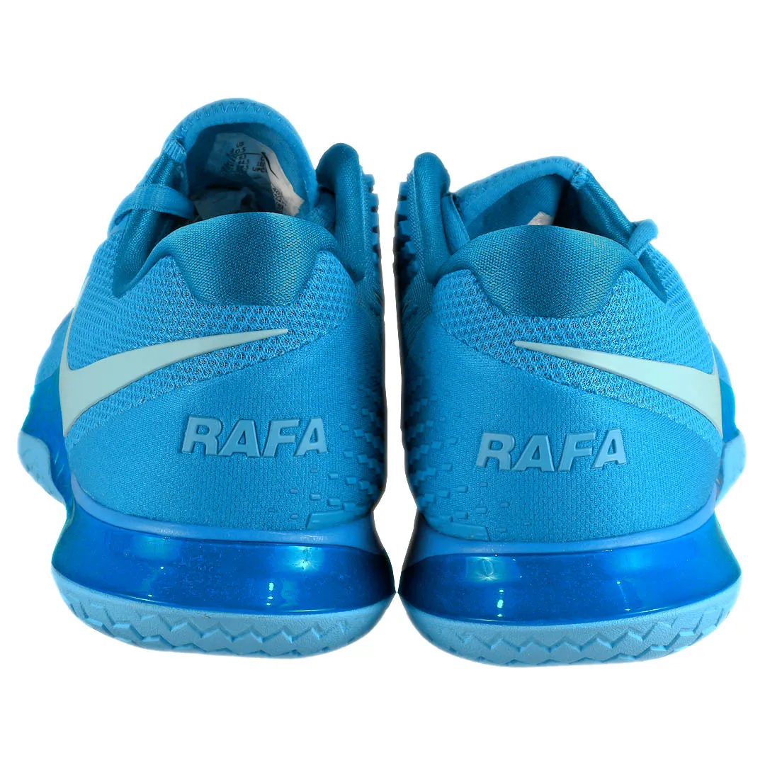 Foot Support Pressure Distribution Midsole Nike Men's Air Zoom Vapor Cage 4 - Rafa - Light Photo Blue/Light Armory Blue