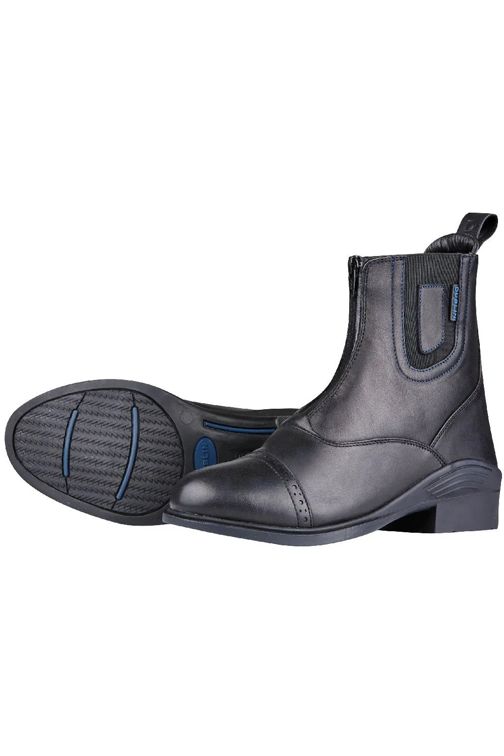 Clean Silhouette Dublin Evolution Zip Front Waterproof Paddock Boots