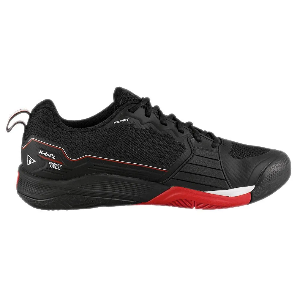 Non Restrictive Fit Wilson Men's Rush Pro 4.5 - Black/Infrared
