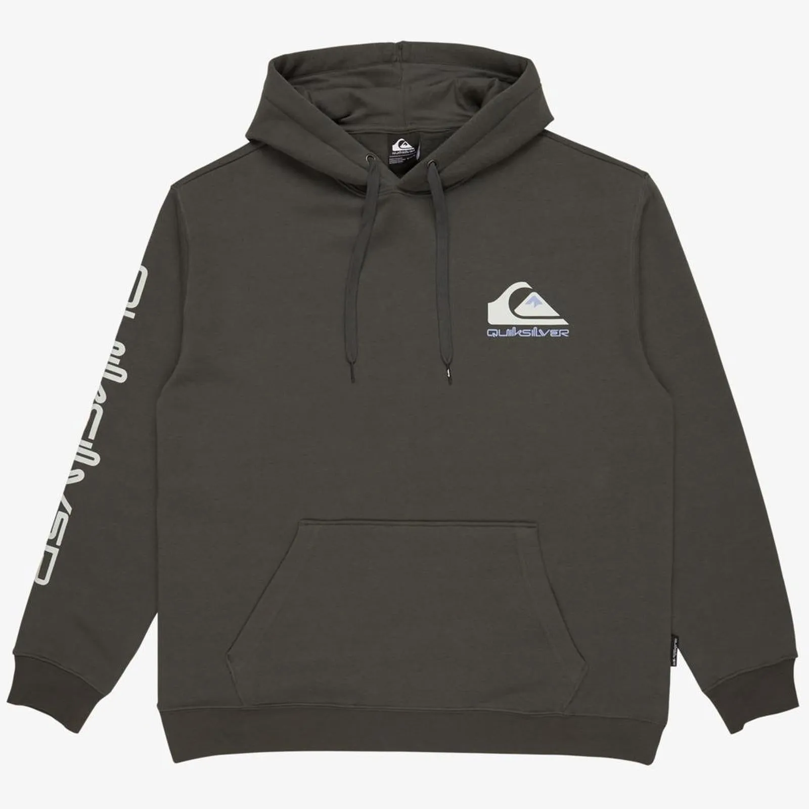 Quiksilver Mens Omni Logo Pullover Hoodie Core Bold Breathable Layer