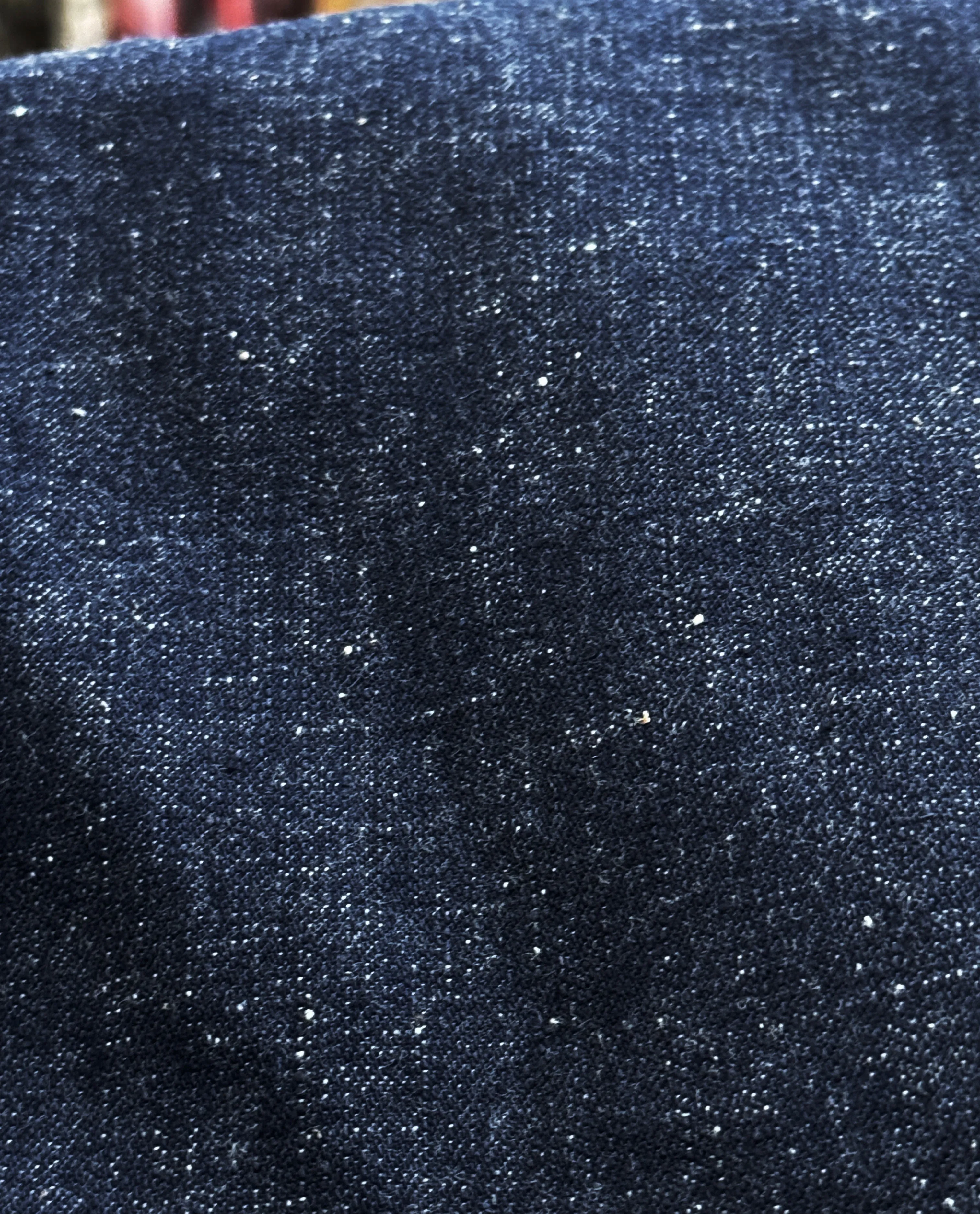 Smokestack Japanese "Jelt" nep denim with custom green selvedge Nature Lover Party Look Street Mood