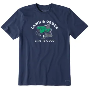 Trendy Design Men's Lawn and Order Short Sleeve Tee