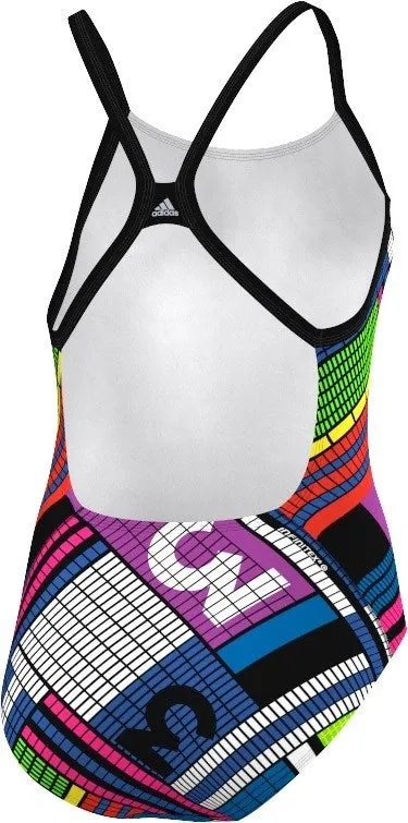 Inf P Graphic Black/ Shock Purple/ Shock Blue Anti Bacterial Treatment Smooth Minimalist