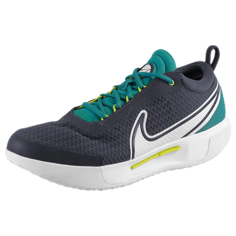 Nike Men's Court Zoom Pro - Gridiron/Sail Comfort Fit Collar Opening