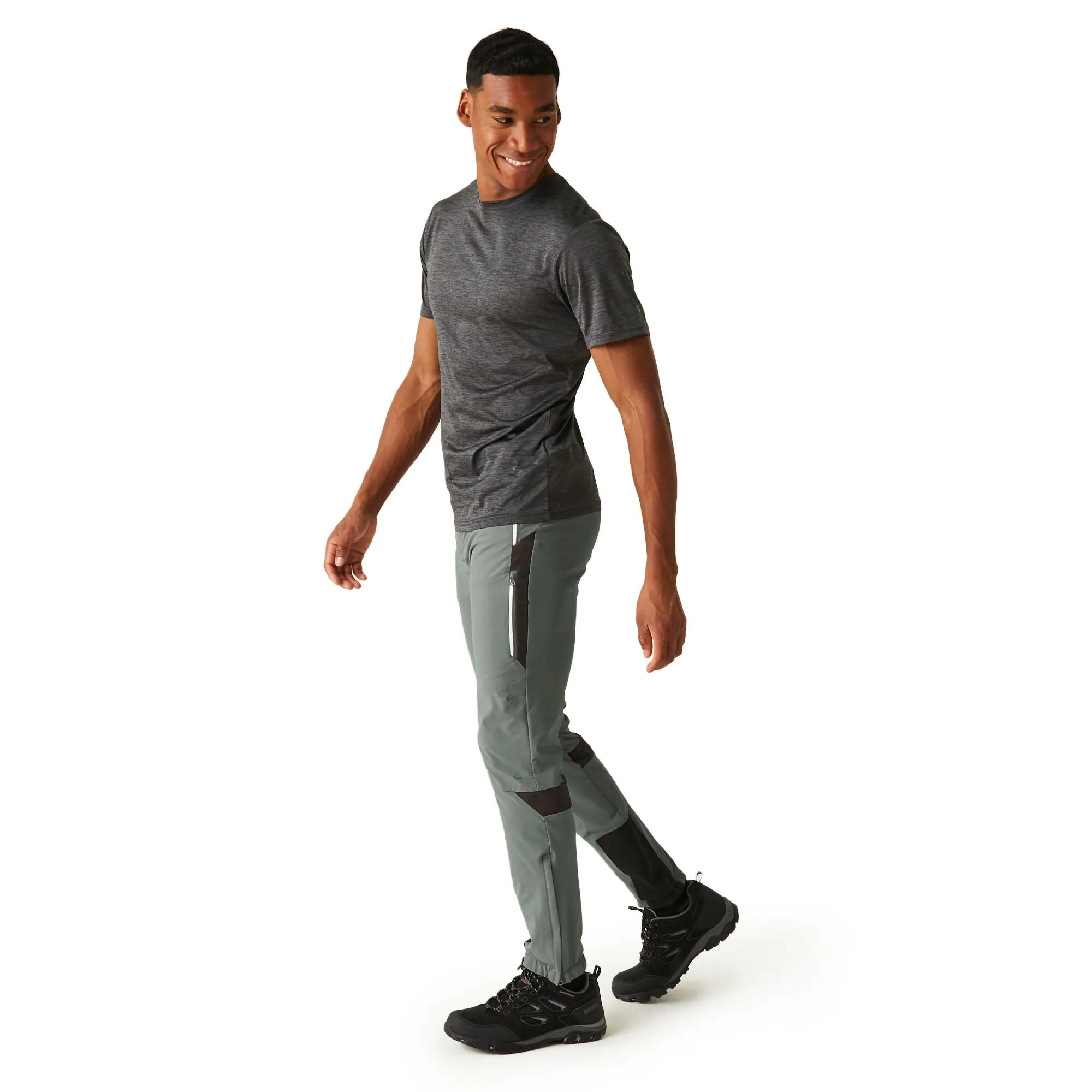 Easy Fit Design Regatta Mens Mountain III Walking Trousers