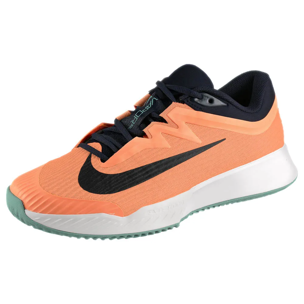 Nike Men's Air Zoom Vapor Pro 3 - Clay - Apricot Agate/Obsidian Hydrophobic coating Non Restrictive Forefoot