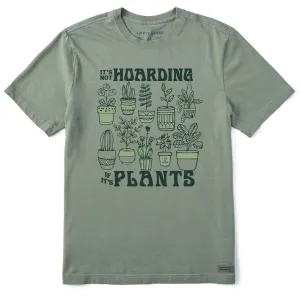 Active Outfit Style Sporty Style Wear Men's It's Not Hoarding if it's Plants Short Sleeve Tee