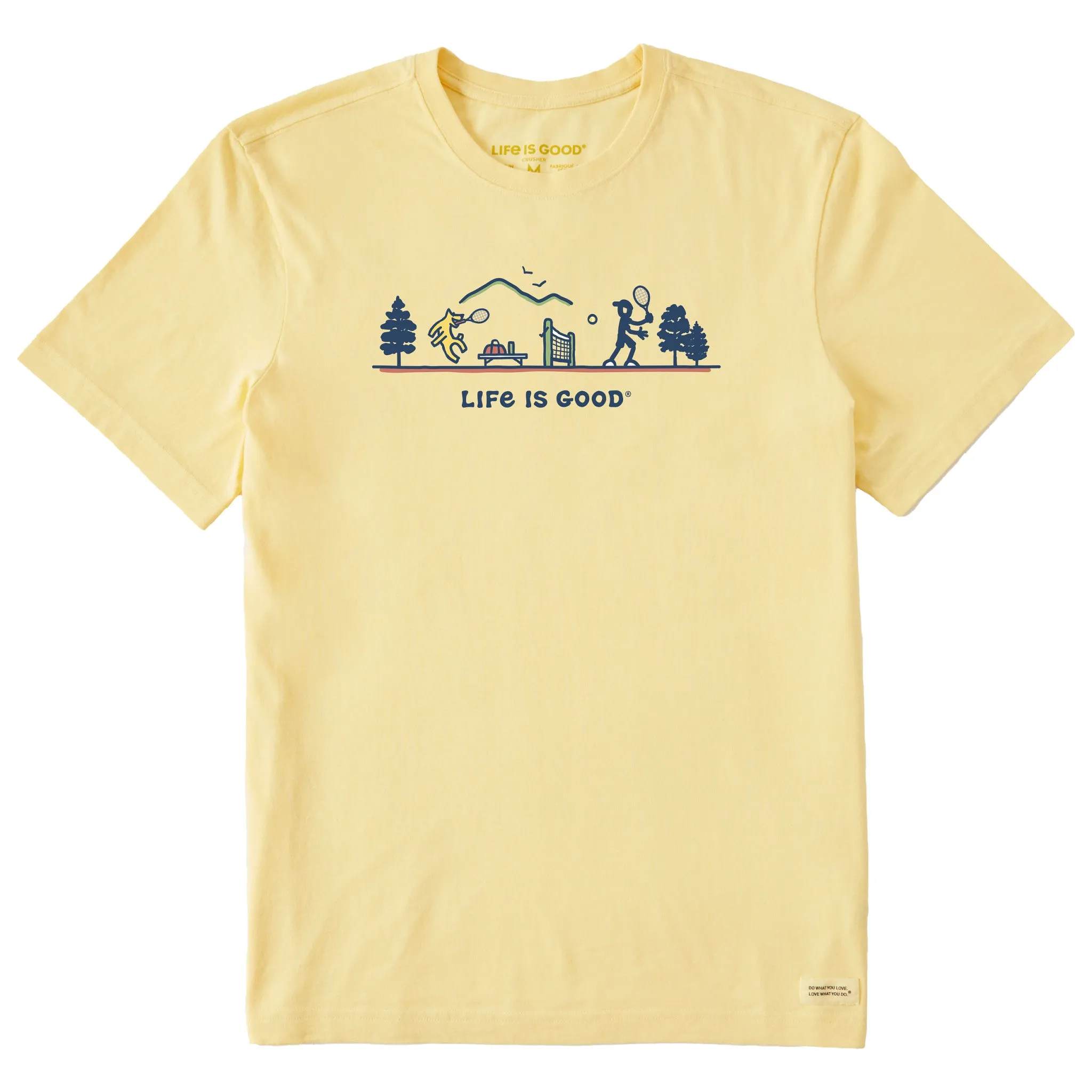 Performance Comfort Men's Jake & Rocket Tennis Vista Short Sleeve Tee