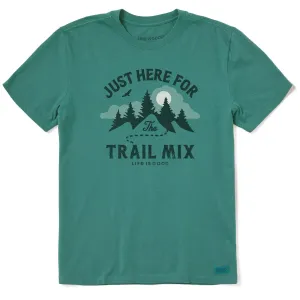 Men's just here for the Trail Mix Short Sleeve Tee Layered Look Wear
