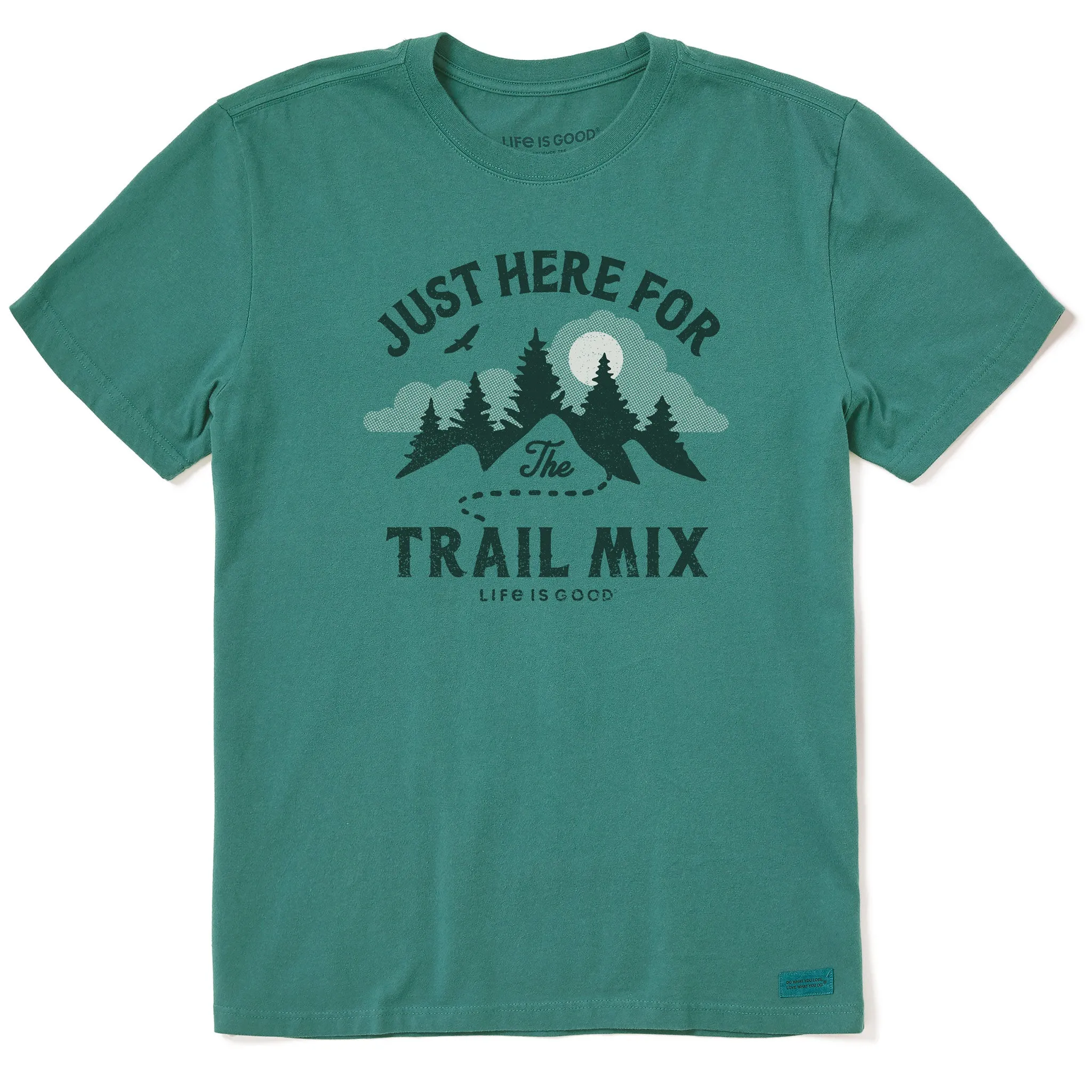 Men's just here for the Trail Mix Short Sleeve Tee WrinkleResistant