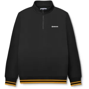Sporty Wearable Lambretta Mens Quarter Zip Sweatshirt