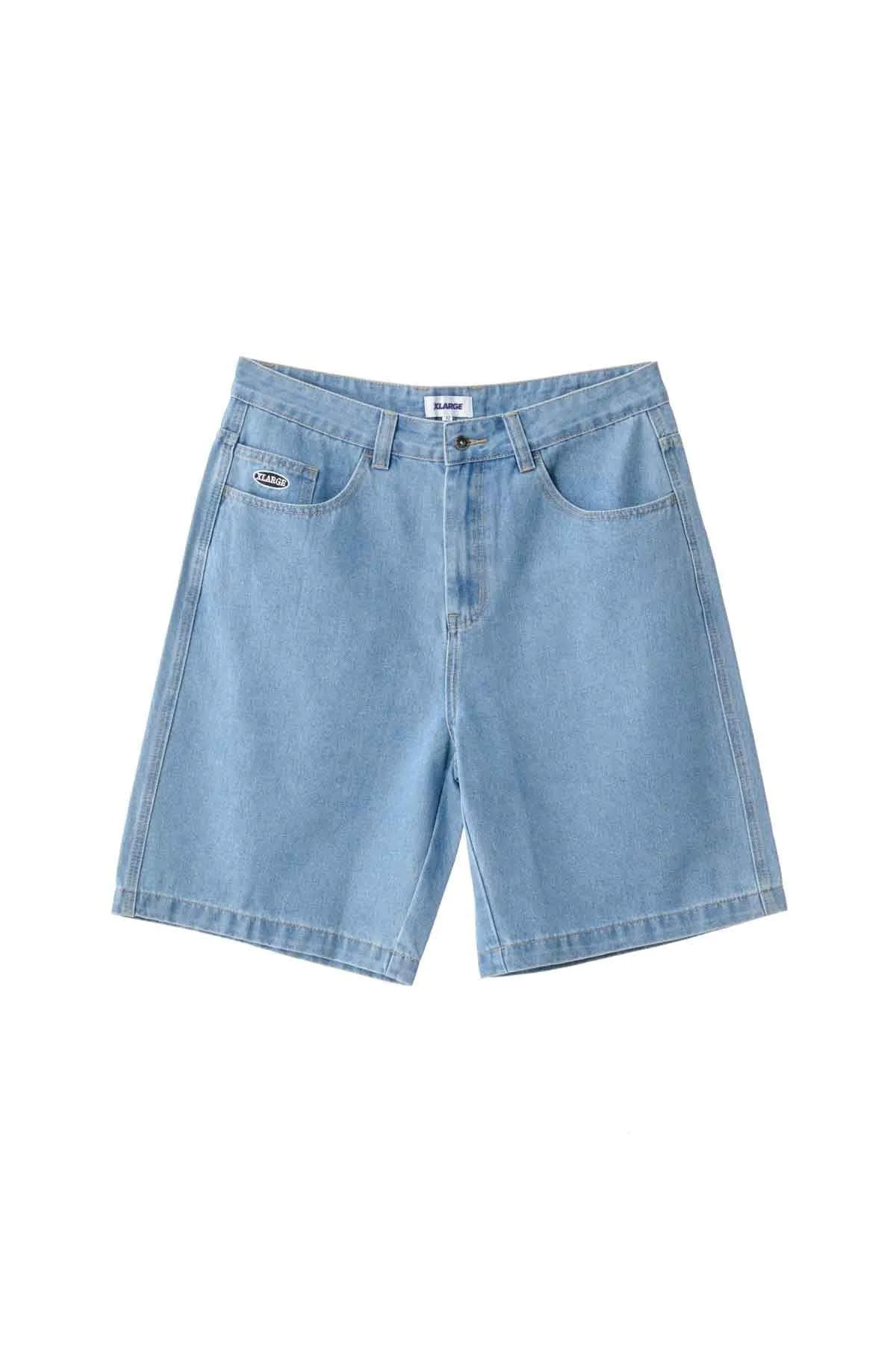 clubbing attire easygoing look Bull Denim 91 Short Mid Blue