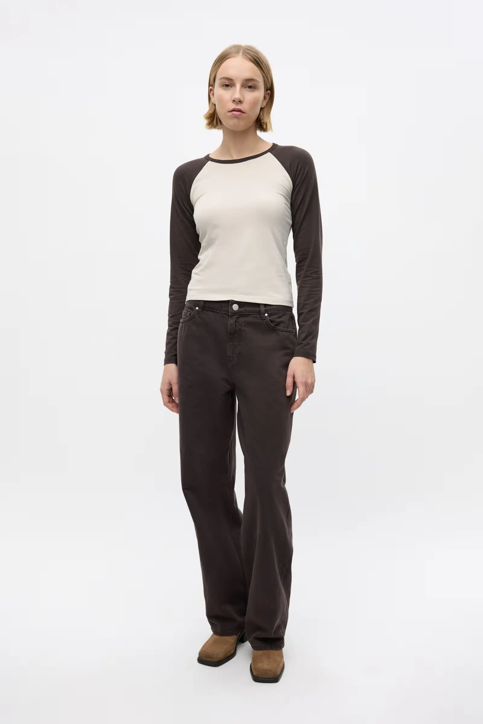 Street Cool Enbonnie Jeans Worn Chocolate