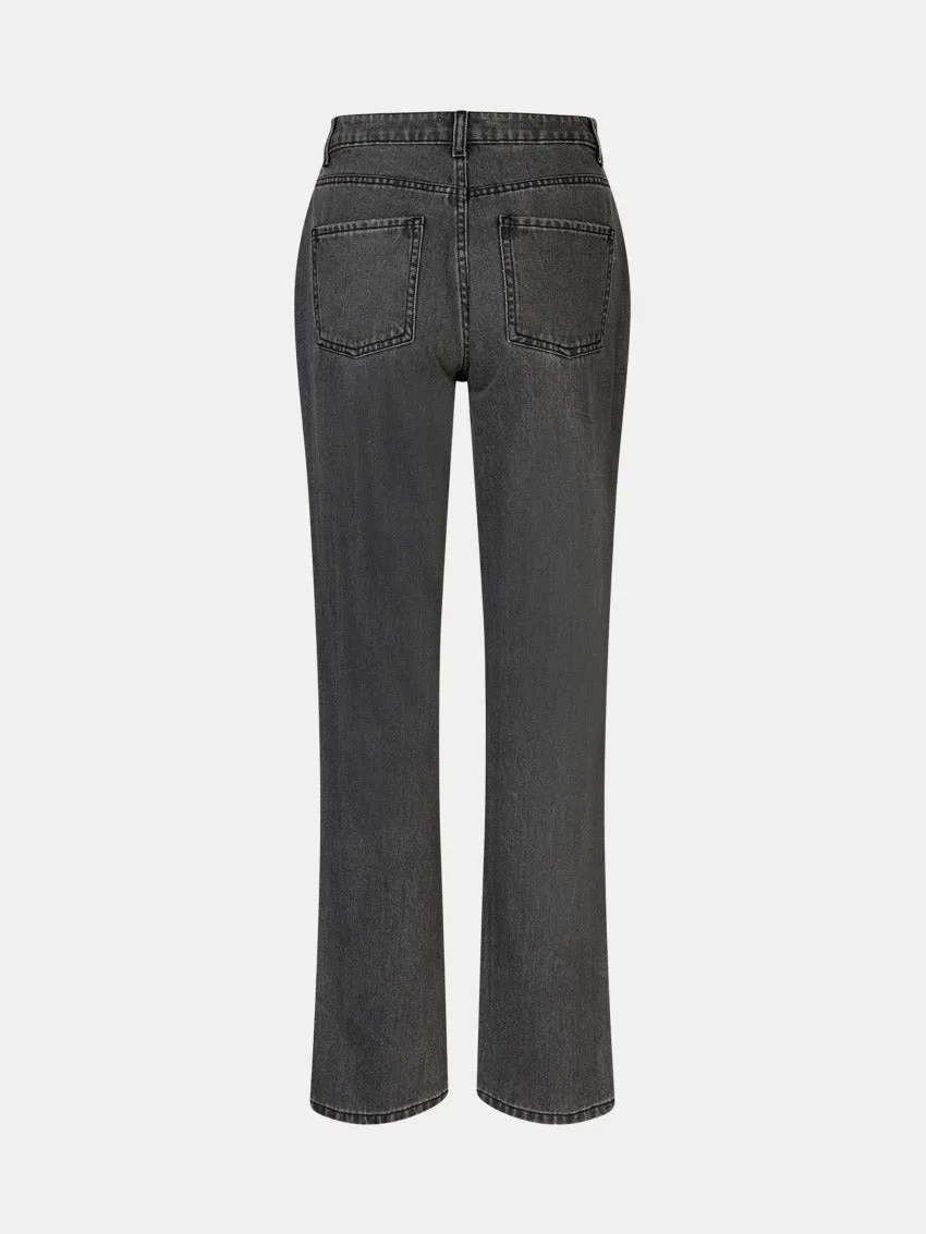 Morning Ready Enbree Straight Jeans Black Used