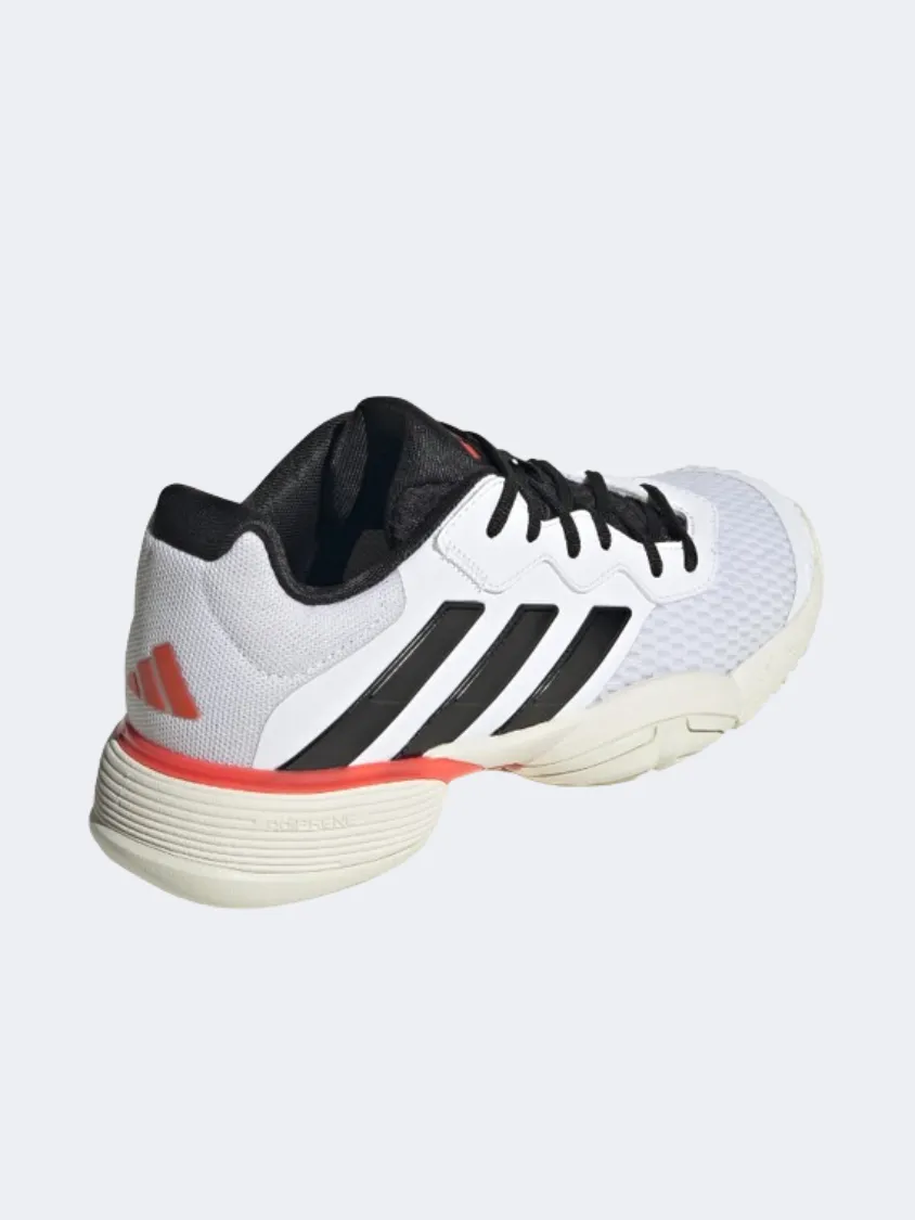group walk Slip On Adidas Barricade Gs Boys Tennis Shoes White/Black