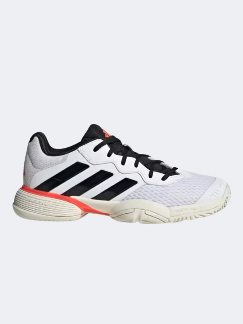 Blister prevention Adidas Barricade Gs Boys Tennis Shoes White/Black