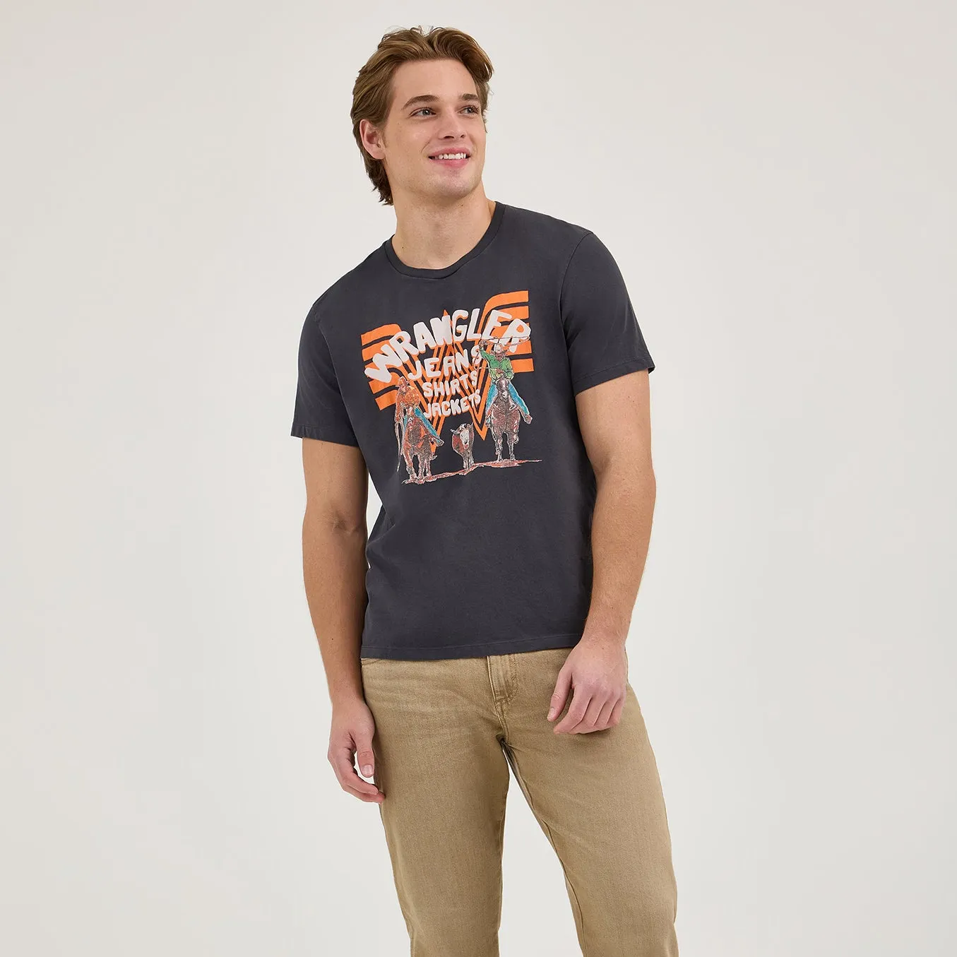 Wrangler? x Whataburger? Black Graphic T-Shirt Eco Certified Textile