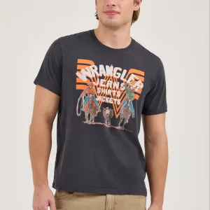 safe for skin Wrangler? x Whataburger? Black Graphic T-Shirt