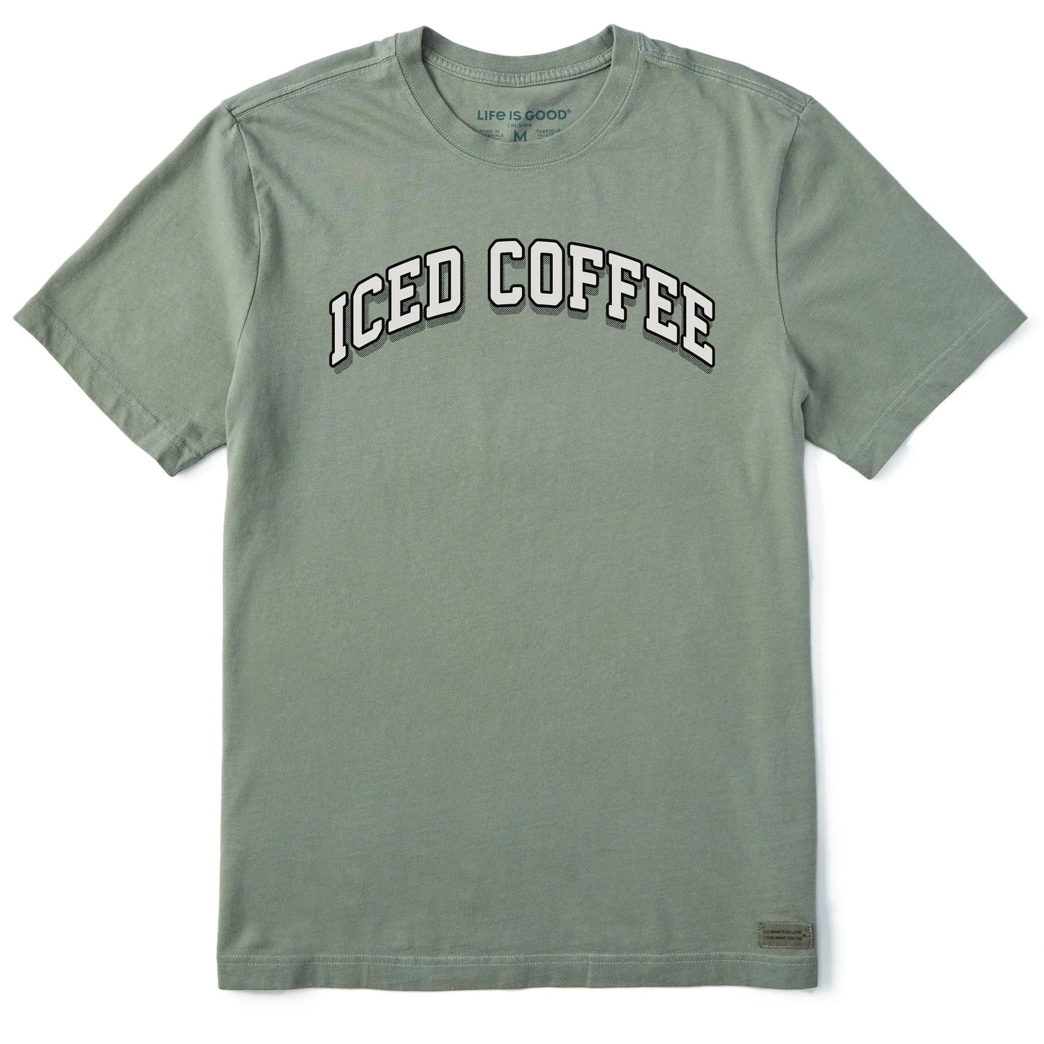 Athletic Comfort Wear Indoor Comfort Men's Iced Coffee Arch Short Sleeve Tee
