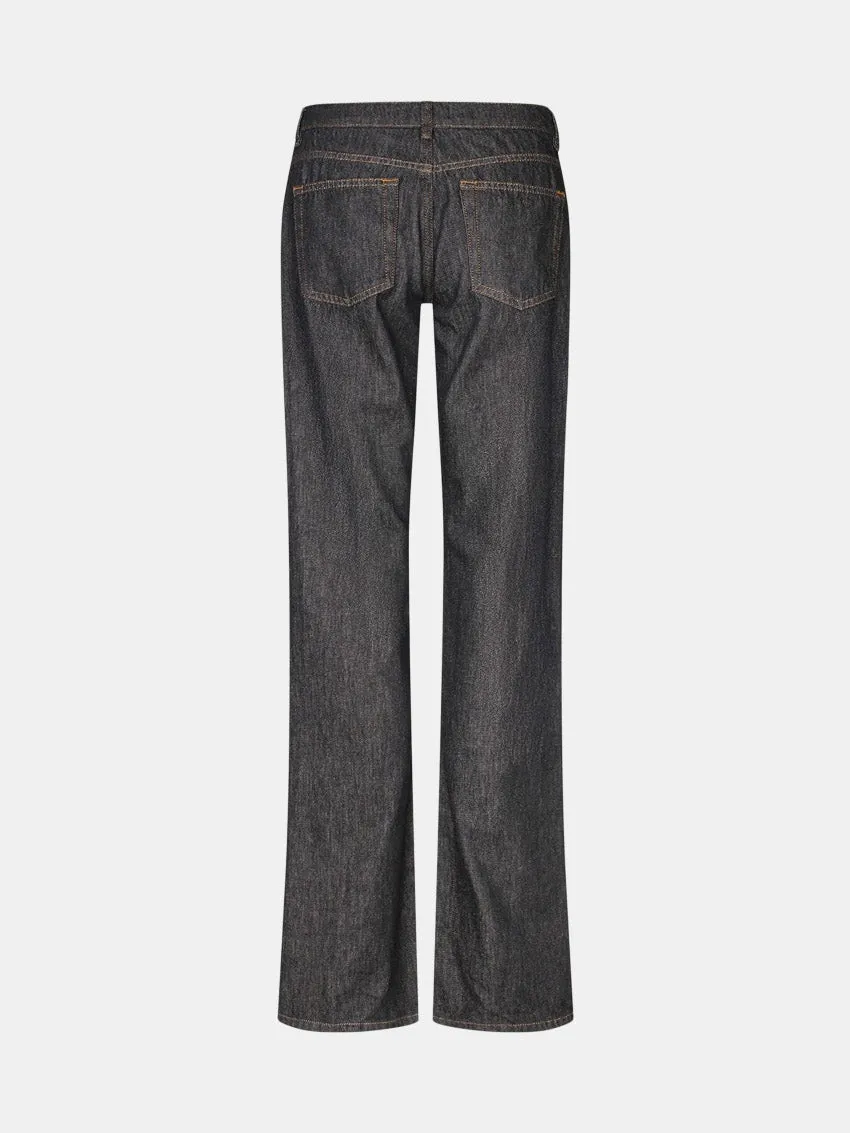 Low Impact Manufacturing Morning Stroll Stretch Enbetty Jeans Black Rinse