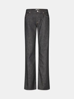 Neutral Vibrant Chill Outfit Trendy Fit Enbetty Jeans Black Rinse