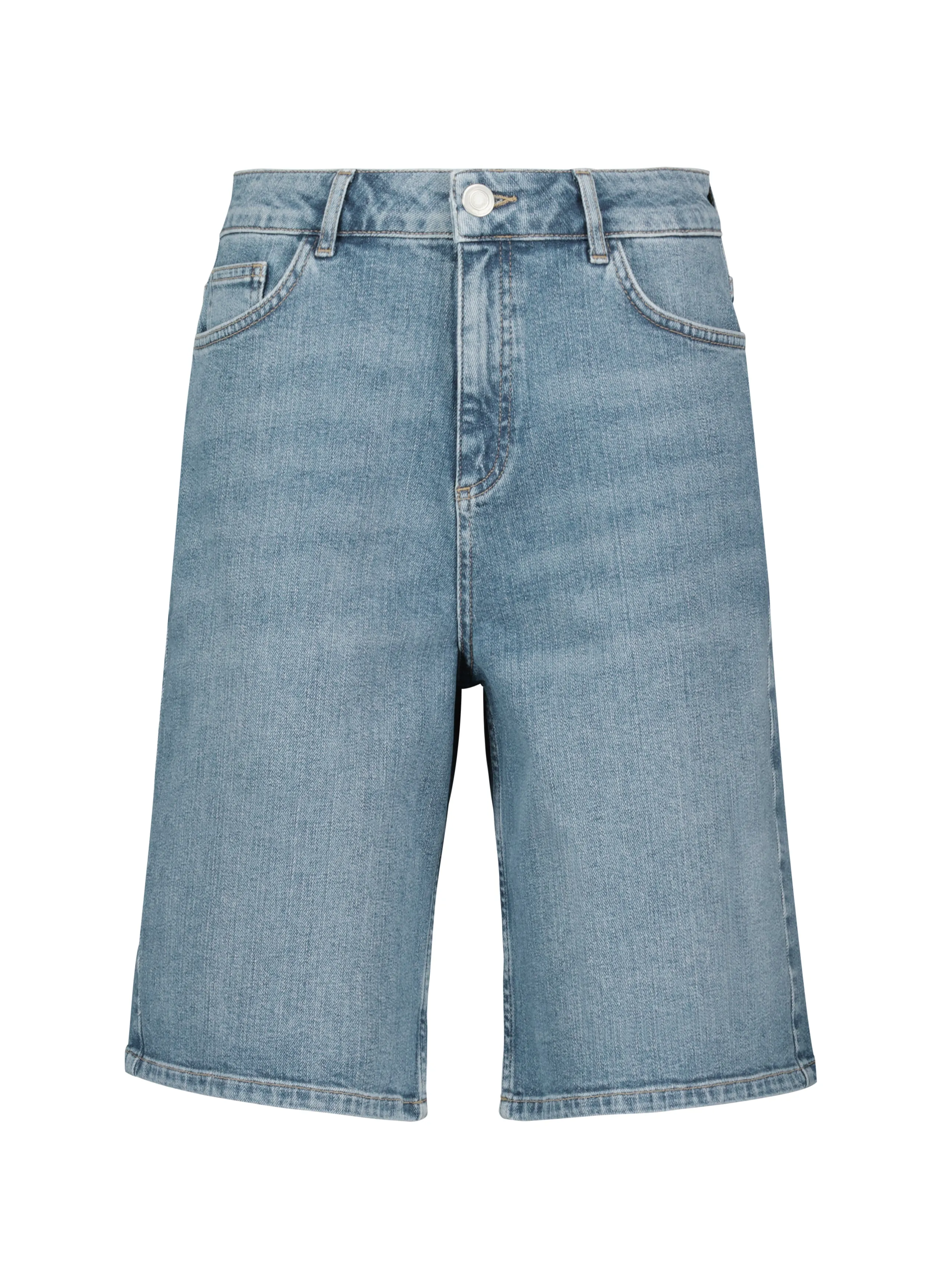 Stylish Sunny Vibes Contemporary Vibe Britney Organic Cotton Stretch Denim Shorts