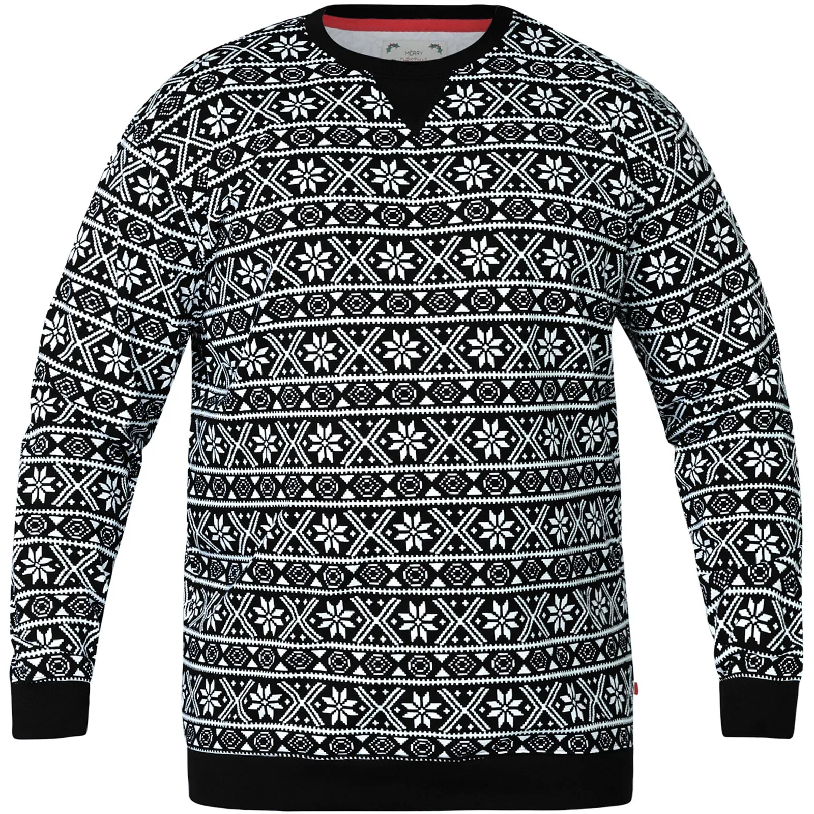 D555 Advent Christmas Jumper buckle accents