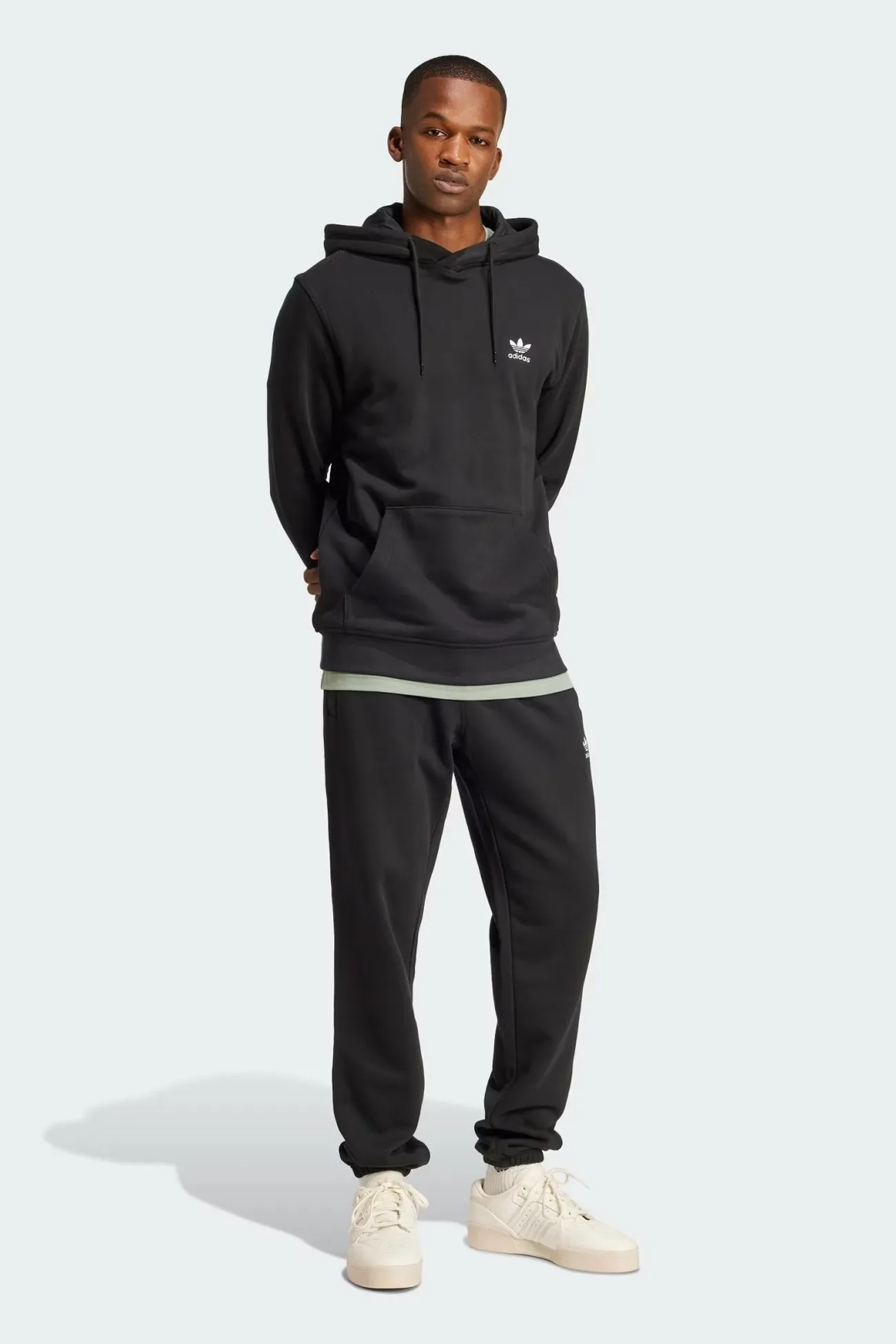 Essential Hoodie FT Black product wedding guest elegance