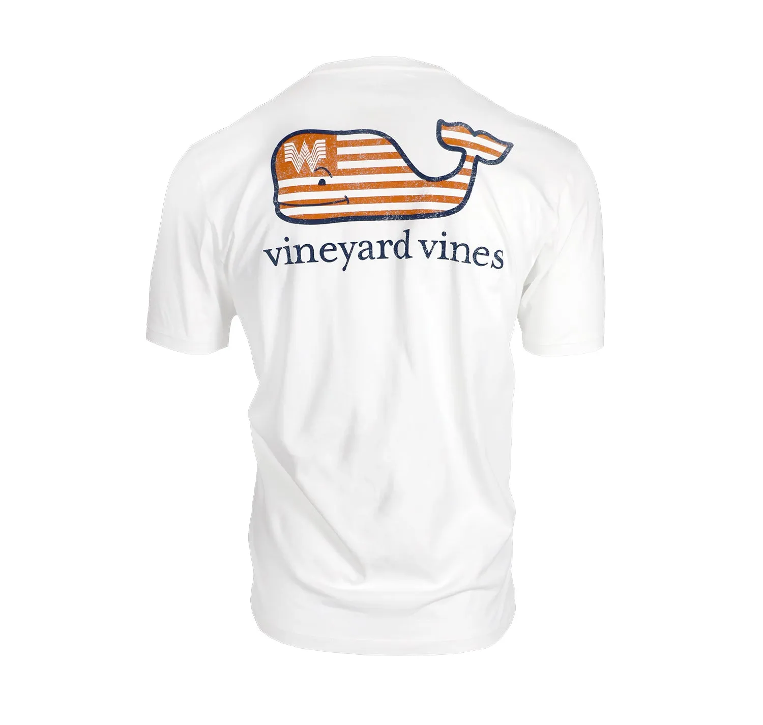 Vineyard Vines x Whataburger WhataFlag White Tee Fresh Outfit Non Irritating Seams