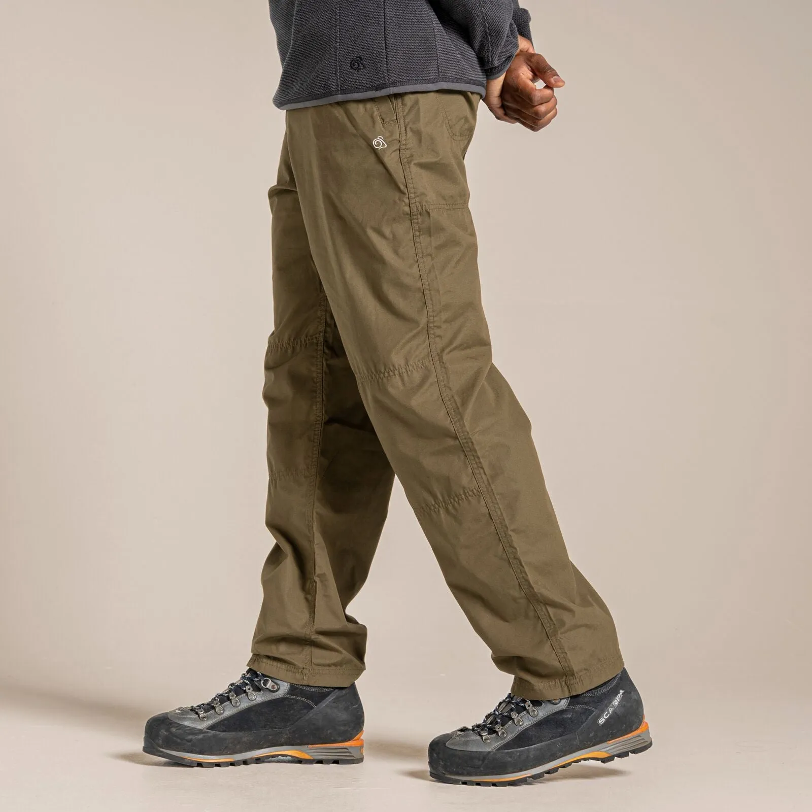 Perfect Comfort Fit DoubleLayeredHem Craghoppers Mens Kiwi Classic Walking Trousers