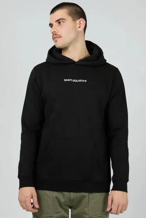 logoed Team Pride ID Hoodie Black