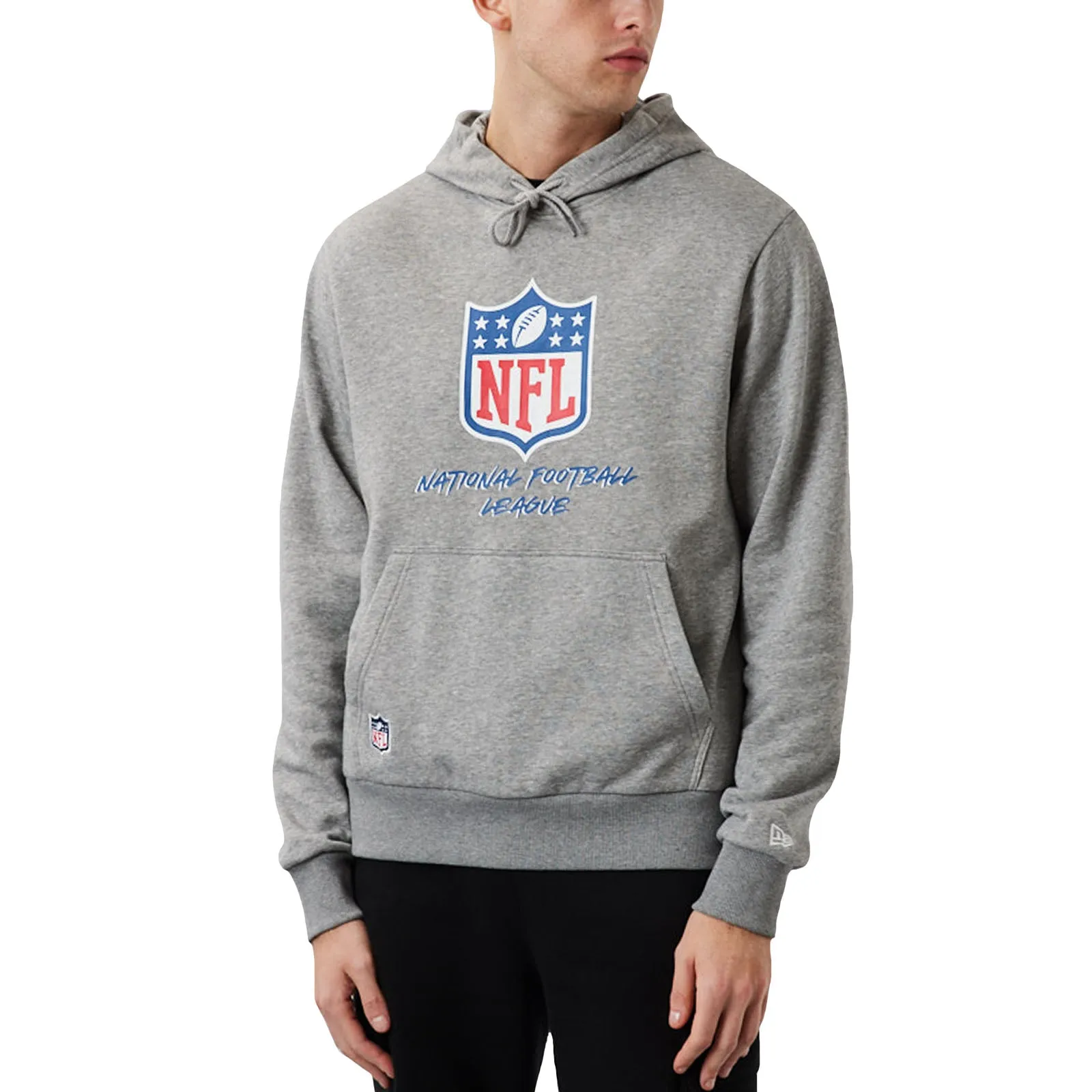 Autumn Wear product ribbon playfulness New Era Mens NFL Generic Logo Hoodie - Grey